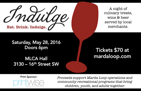 Indulge event in Marda Loop Calgary, sponsored by Dr. Trofimuk in SW Calgary. The event runs May 28th.